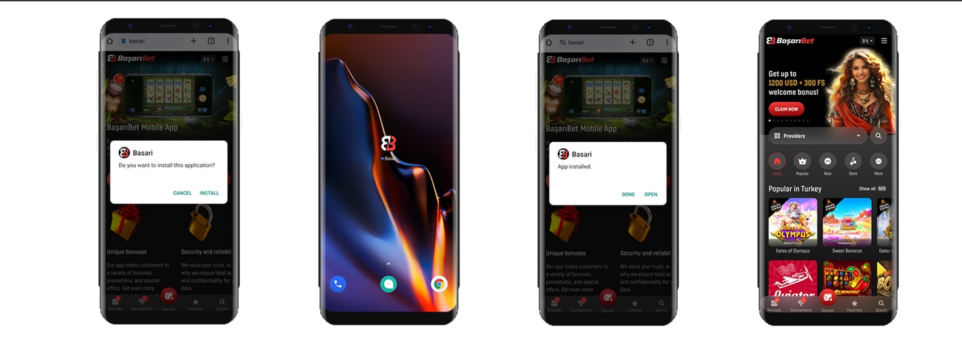 Basaribet kumarhanesini telefonuma indir. 